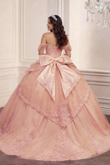 Ladivine 15729 Off the Shoulder Quinceañera Ball Gown