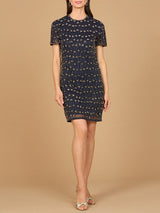 Fancy Beaded T-Shirt Dress
