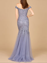 Off Shoulder Mermaid Gown | 29021