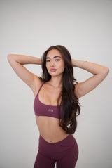 My Time Is Divine Plum Sculpt V-Waist Legging - treasures-4-u-2-day
