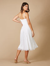 Lara Gemma Beaded Tank Midi Dress