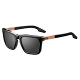 Gravitas: Polished Black & Copper / Grey AR Lens