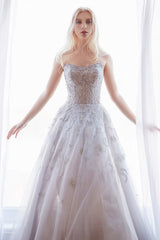 Andrea & Leo A0890 Constellation Dream Strapless Long Dress