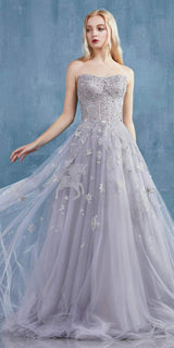 Andrea & Leo A0890 Constellation Dream Strapless Long Dress