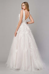 Andrea & Leo A1028W Gardenia A-Line Wedding Gown
