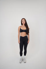 My Time Is Divine Black Cross-Back Butter Soft Bra - treasures-4-u-2-day