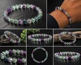 Soul Tide Fluorite Bracelet - For the souls learning to heal, release, and rise again.
