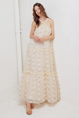 CLOUD NINE GOWN WOVEN ANKLE DRESS