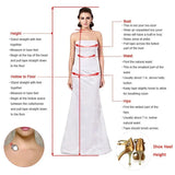 Eightree Sexy White Wedding Dresses Lace Sweetheart Detachable Train Bride Dress Mermaid Satin Wedding Evening Gowns Customized