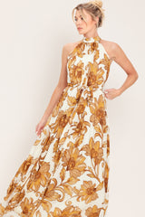 HONEY LUXE WOVEN MAXI DRESS