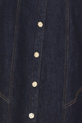 CHELSEA DENIM MIDI DRESS