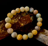 Serenity Flow Amazonite Bracelet – 10mm Matte Reiki-Infused Calm & Communication Stone (Medium Fit)