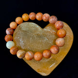 Blush Ember Pink Aventurine Bracelet – 10mm Matte Reiki-Infused Energy Bracelet (Medium Fit)