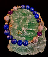 Clear Mind Mental Clarity Bracelet – Howlite, Lapis & Amethyst