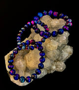 Galaxy Tiger Eye Bracelet – Energy, Confidence & Protection | Medium & Large Wrist Fit