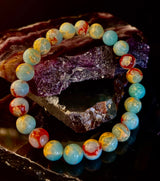 Transformation Energy Snake Skin Jasper Bracelet – 8mm Natural Gemstone