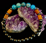 Stack & Go Bracelet Set – Lightweight Wood, Lava & Stone (5 styles for small to medium wrists)