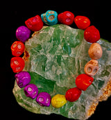 Corazón Calavera Energy Bracelet