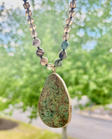 Desert Oasis Jade Statement Necklace