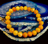 Golden Glow Peach Aventurine Bracelet