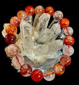 Ignite Within - Fire Quartz (Hematoid Quartz) Bracelet