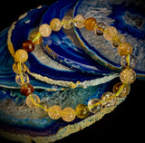 Garden Within Bracelet - Garden Quartz (Lodolite) Bracelet