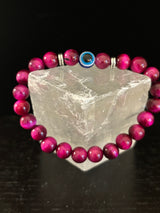 Evil Eye Style Beaded Bracelets – Handmade Natural Stone Protection