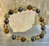 Bohemia Tiger's Eye & Labradorite Protection Bracelet – Medium Wrists - treasures-4-u-2-day