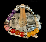 Menopause Relief & Support Bracelet โ 8mm Natural Gemstones for Balance & Wellness