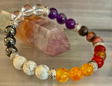 Menopause Relief & Support Bracelet โ 8mm Natural Gemstones for Balance & Wellness