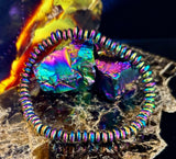 π Rainbow Hue Metal Bracelet β Medium to Large Wrists