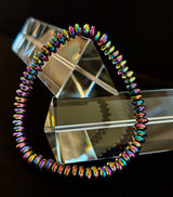 π Rainbow Hue Metal Bracelet β Medium to Large Wrists