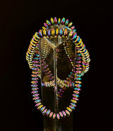 π Rainbow Hue Metal Bracelet β Medium to Large Wrists
