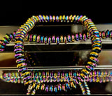 π Rainbow Hue Metal Bracelet β Medium to Large Wrists