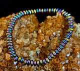 π Rainbow Hue Metal Bracelet β Medium to Large Wrists