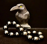 Black Obsidian Beaded Bracelet – Grounding, Protection & Inner Peace