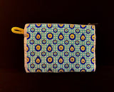 Handmade Turkish Evil Eye Coin Purse | 4x6 Fabric Pouch for Protection & Style - treasures-4-u-2-day