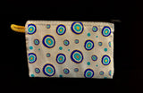 Handmade Turkish Evil Eye Coin Purse | 4x6 Fabric Pouch for Protection & Style - treasures-4-u-2-day
