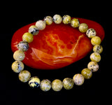 Yellow Turquoise Energy Bracelet β 8mm Natural Gemstone Bracelet (Medium Fit)
