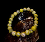 Yellow Turquoise Energy Bracelet β 8mm Natural Gemstone Bracelet (Medium Fit)