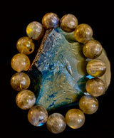 Moonlit Path: Silver Flash Labradorite Bracelet - Reiki Infused (3 Amazing Bead Sizes)