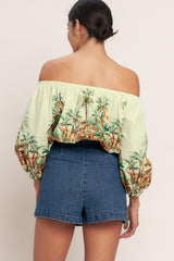 NO SECOND THOUGHT DENIM SKIRT