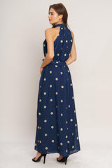 NIGHTFALL MUSE WOVEN JUMPSUIT
