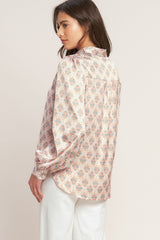 MOROCCAN MUSE WOVEN TOP