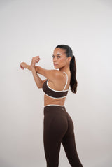 Passion is Power Brown Legging - treasures-4-u-2-day