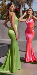 Astee SE016 Long Fitted Semi Formal Gown by Cinderella Divine