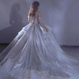 Gorgeous Diamond Wedding Dress EDL101