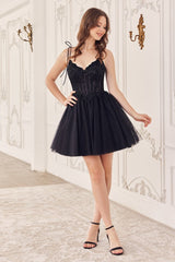 Short A-Line Tulle Dress - treasures-4-u-2-day