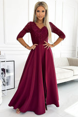 Long dress model 189090 Numoco