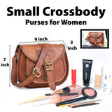 Genuine Leather Small Crossbody Purses Satchel for Ladies Handbags - treasures-4-u-2-day